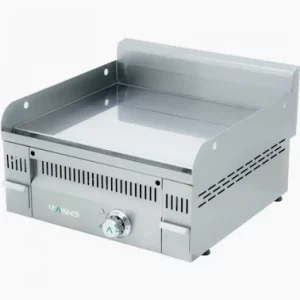 Plancha gaz professionnelle 60 cm série Chrome